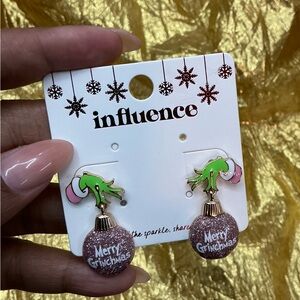 Influence Merry Grinchmas Earrings | Holiday Christmas Earrings